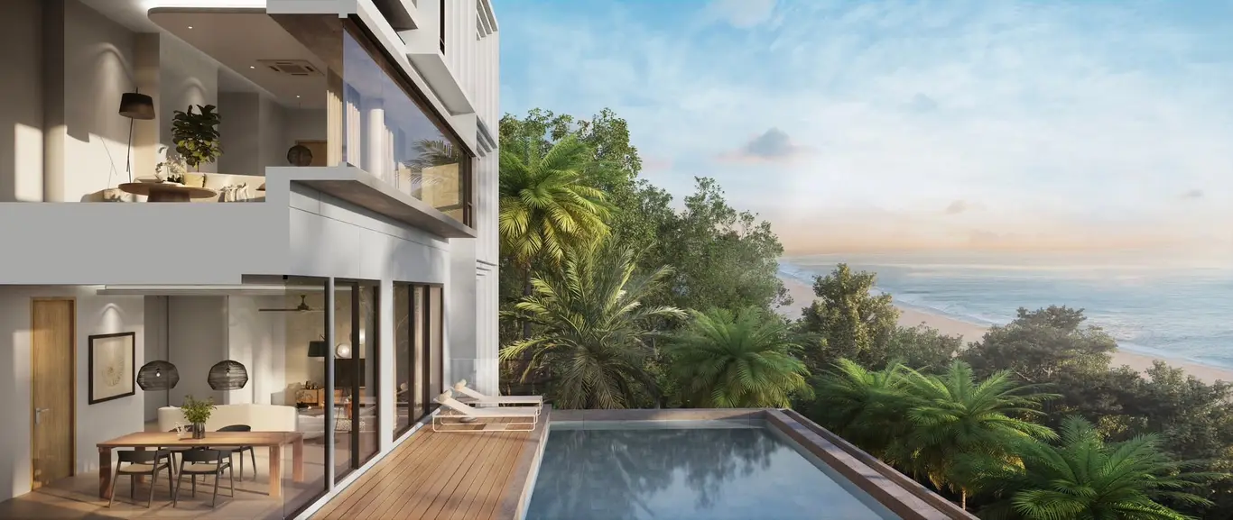 Three-Bedroom Beachside Pool Suite — view 2