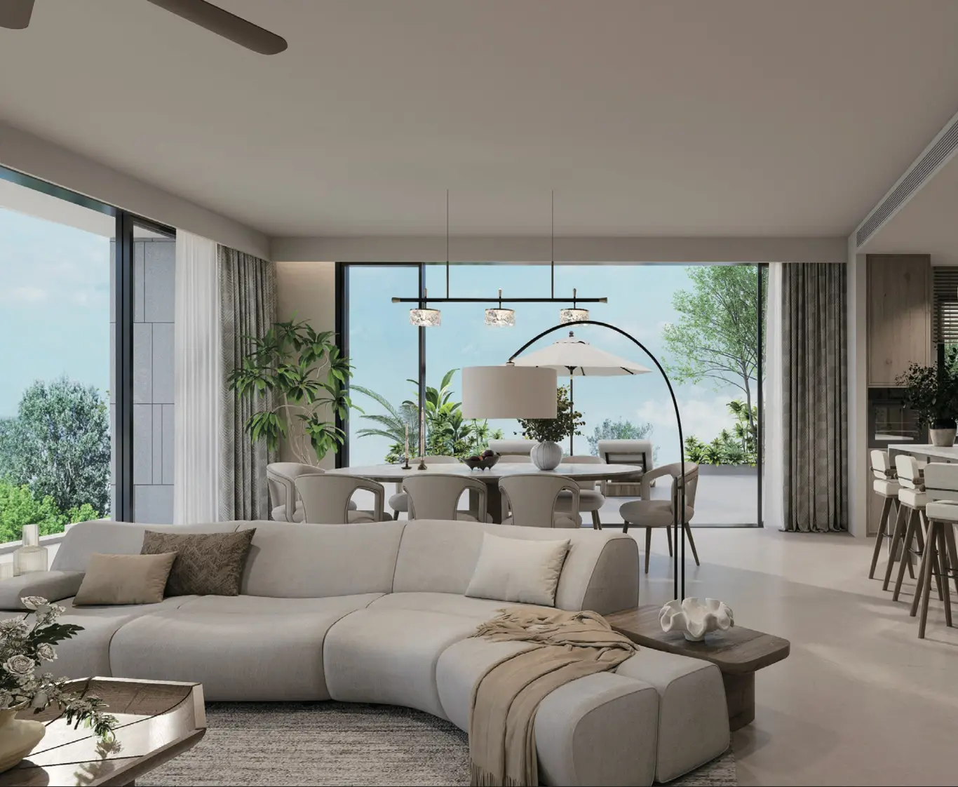 AYANA Heights Seaview Residence — Penthouse D701 near Layan Beach