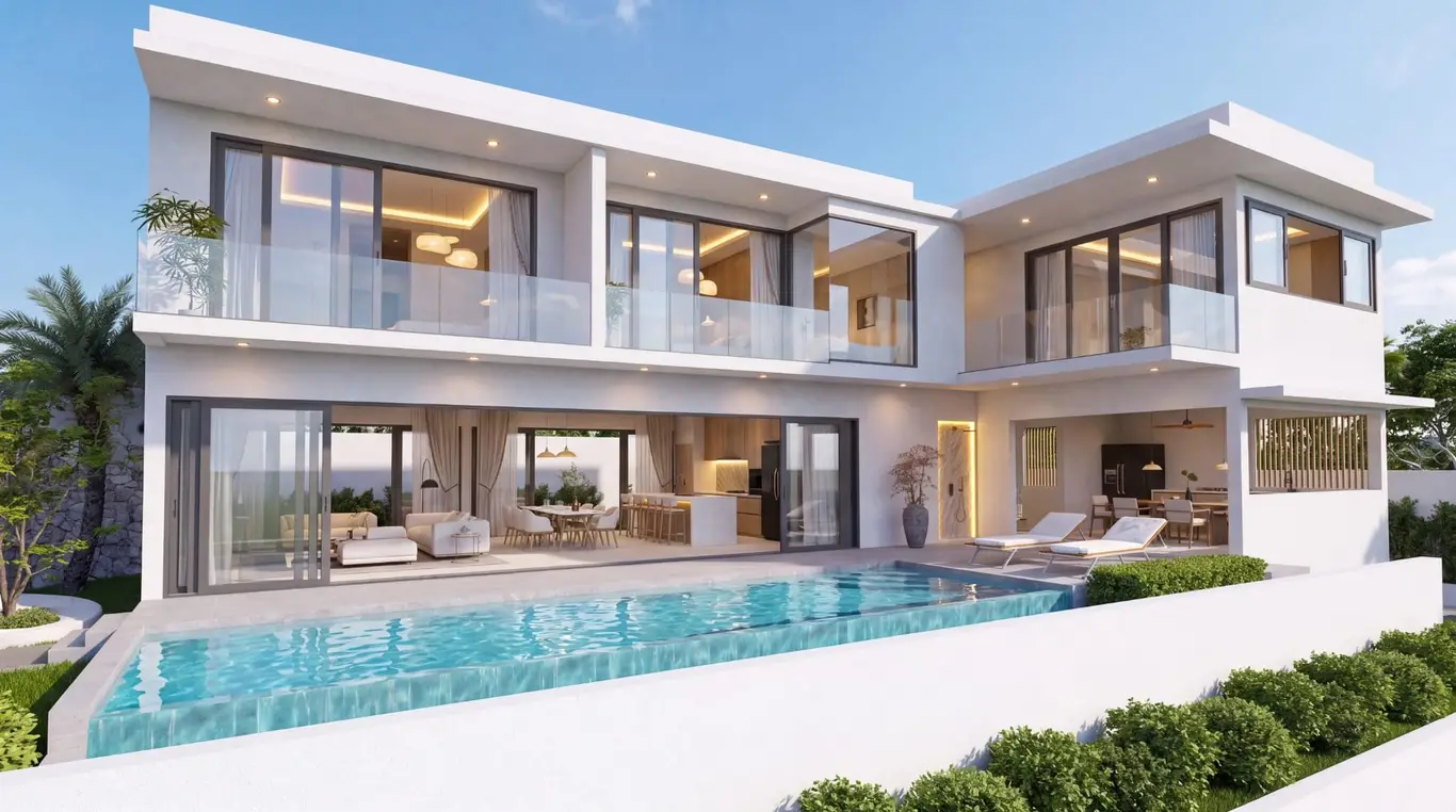 Nine-Villa Hillside Sea-View Pool Collection, Bang Makham