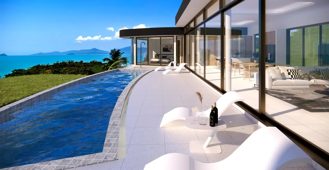 Curved-Roof Flagship Five-Bedroom Sea-View Villa — view 2