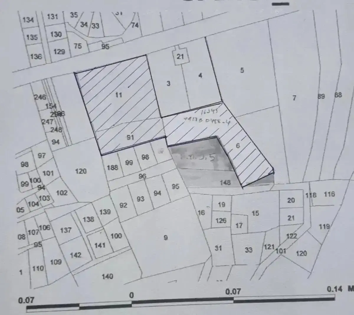 8-Rai Sea-View Development Land, 80m from Bang Por Beach — view 2