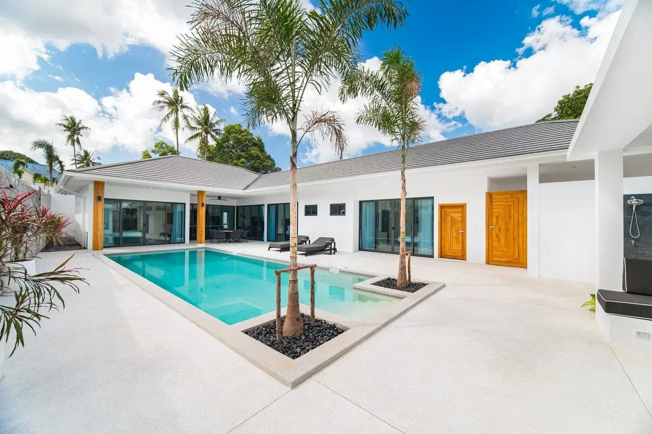 Spacious Three-Bedroom Pool Villa with 10-Metre Pool, Bang Rak