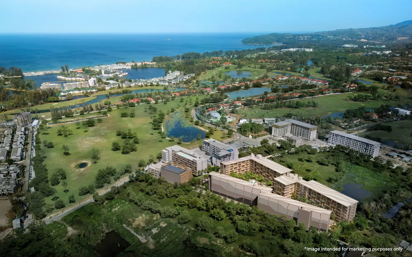 PEYLAA Phuket — Low-Rise Garden-Courtyard Residences with Rooftop Tennis — view 2