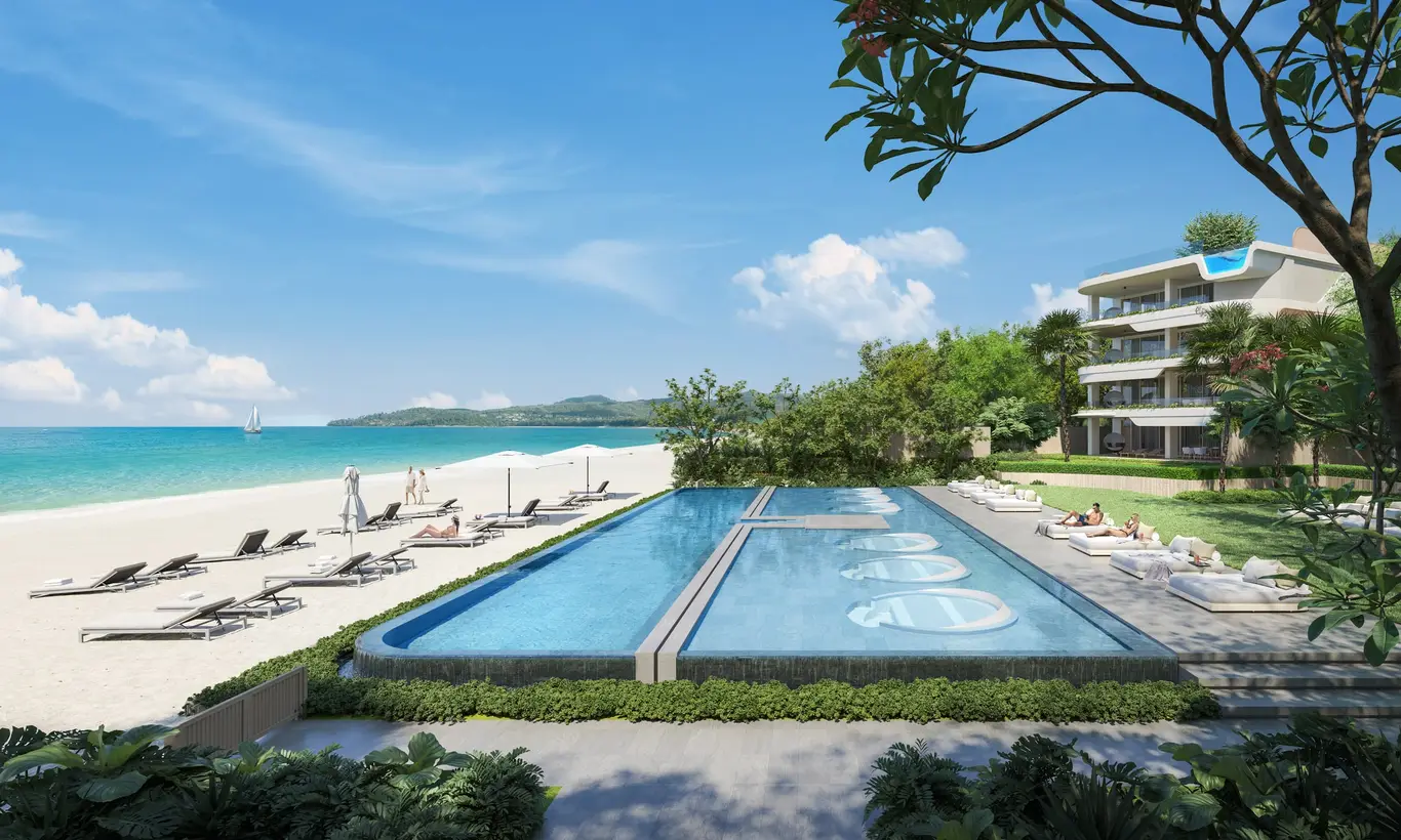Banyan Tree Oceanus — Beachfront Full-Floor Residence — view 2