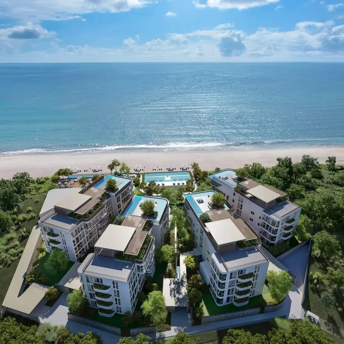 Banyan Tree Oceanus — Beachfront Full-Floor Residence — view 1