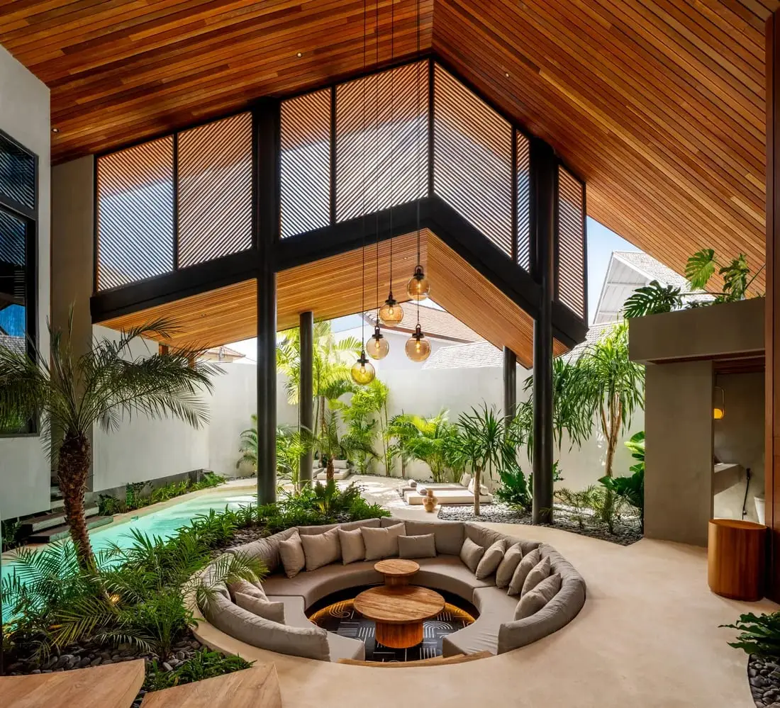Biombo Architects Tropical Villa in Umalas — view 1