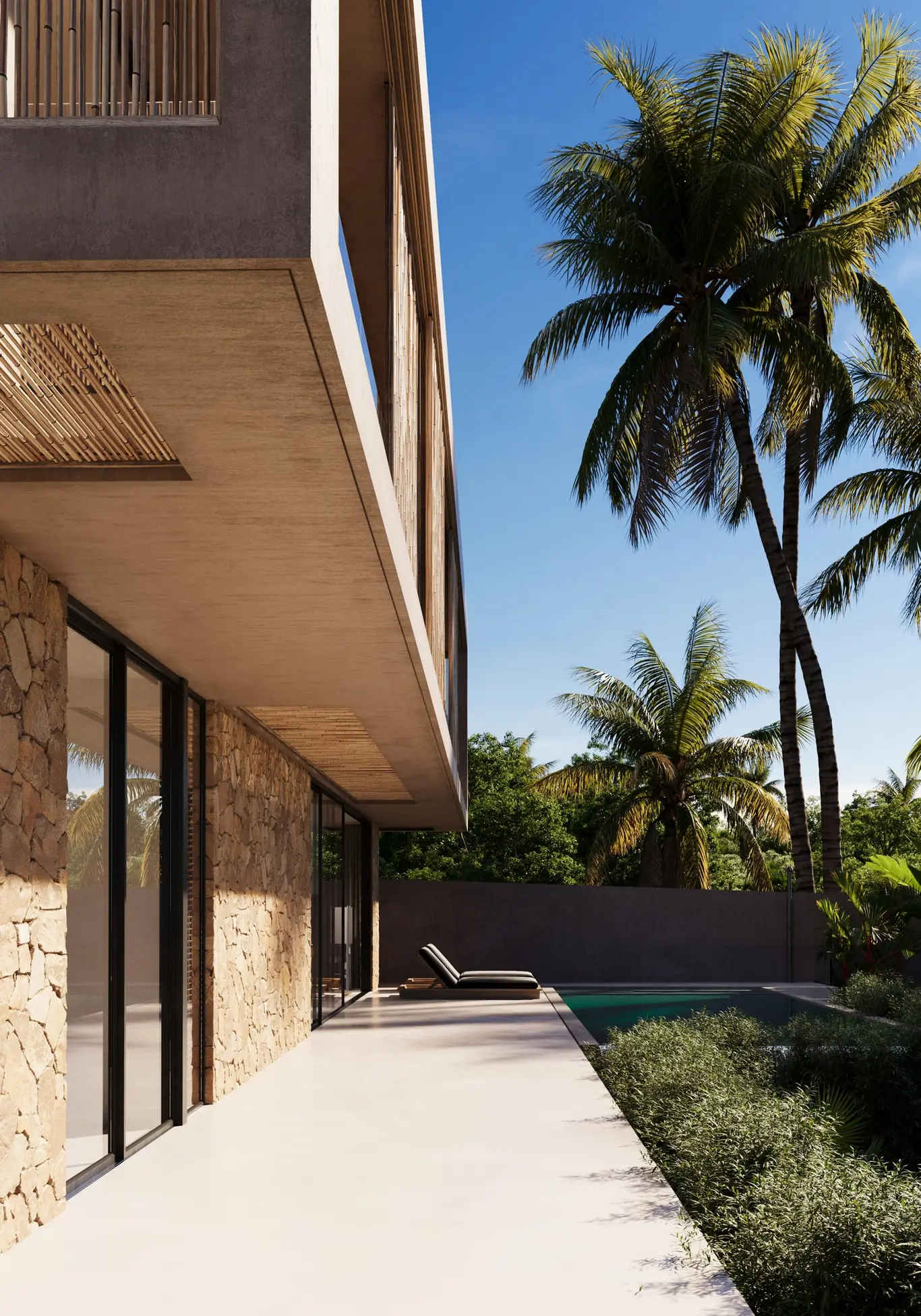 Sea-View Three-Bedroom Pool Villa with Office — view 2