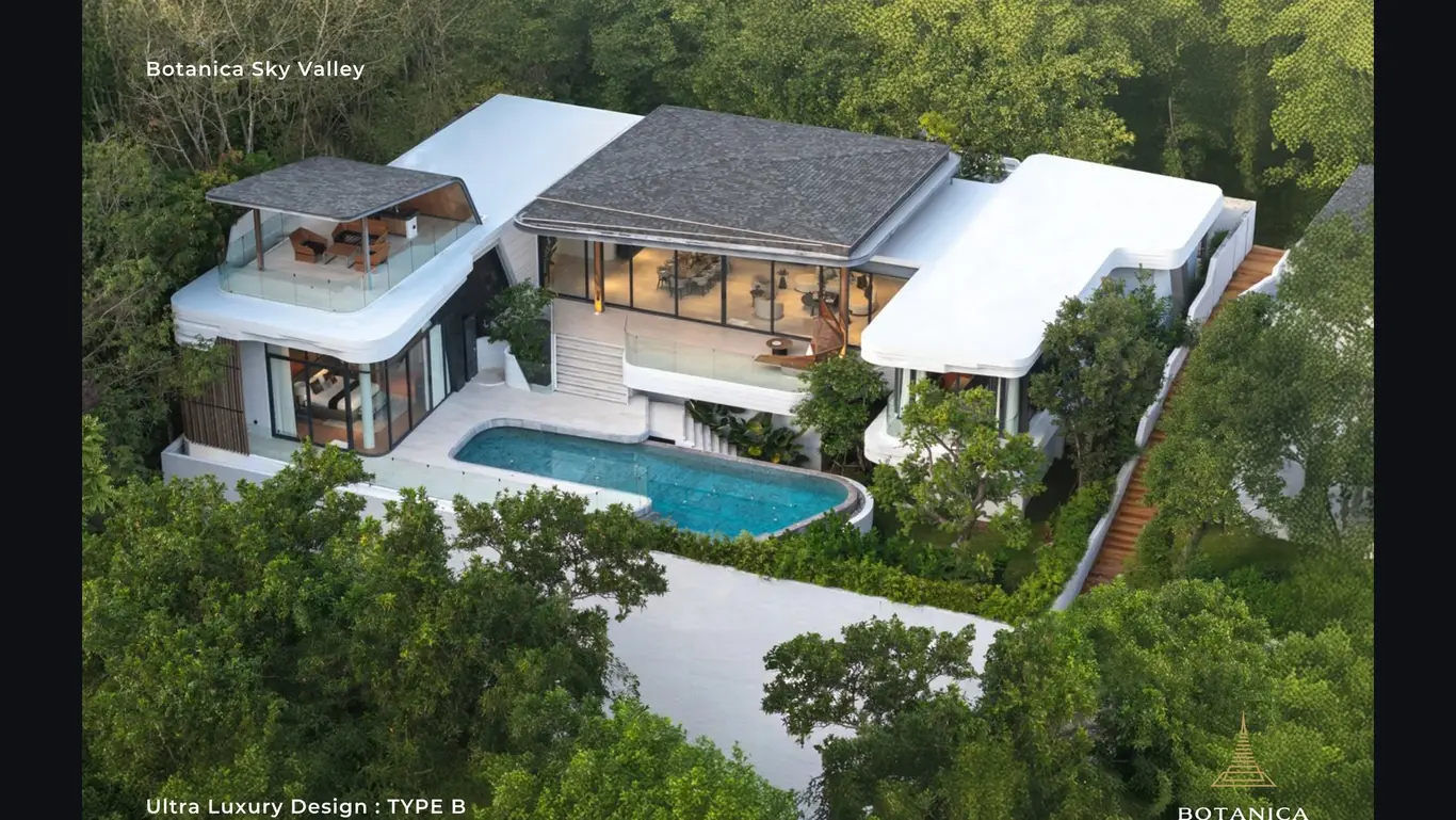Botanica Sky Valley — Hilltop Mountain-View Pool Villas — view 2