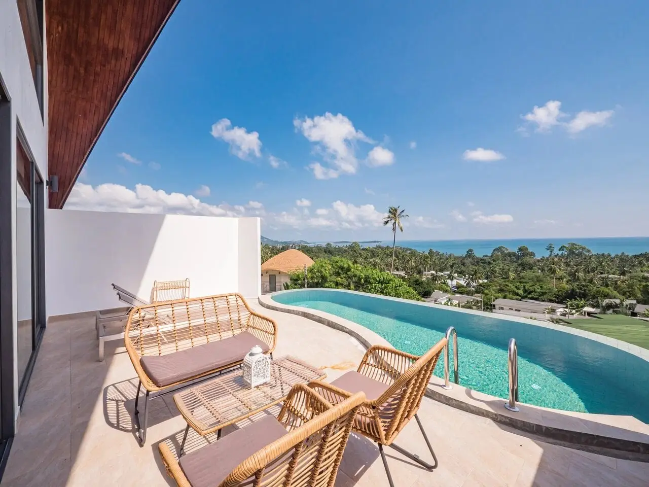 Two-Bedroom Sea-View Infinity Pool Villa in Chaweng Noi — view 2
