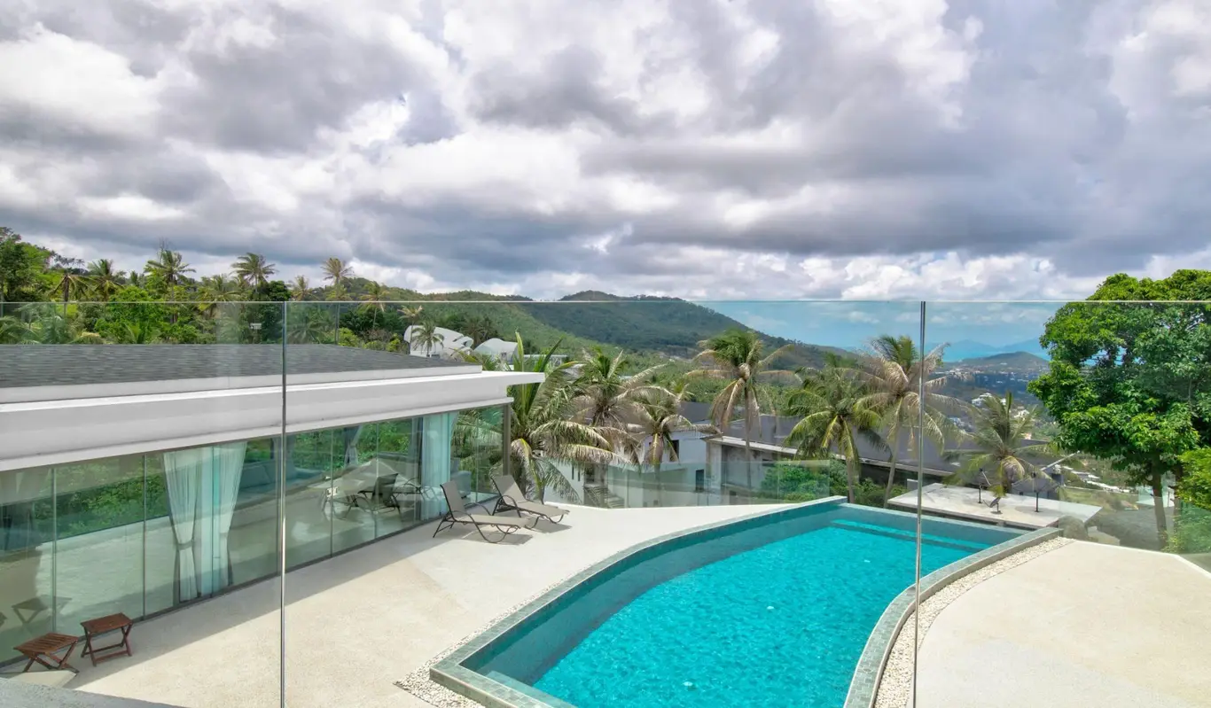Four-Level Five-Bedroom Sea-View Pool Villa