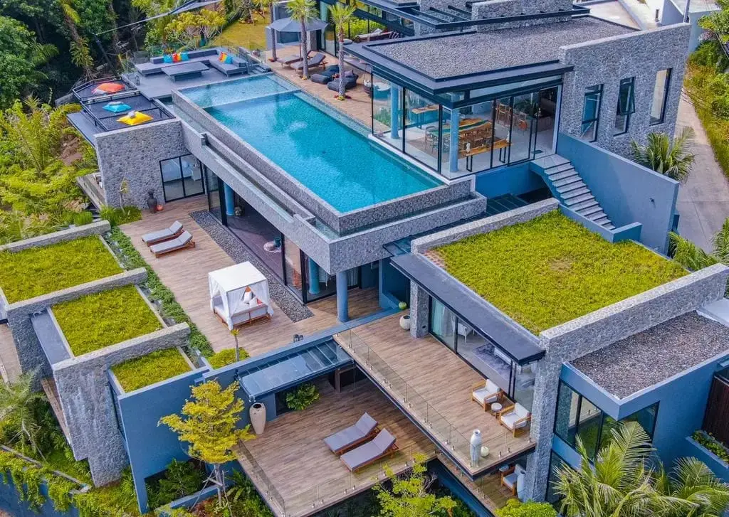 Hillside Estate with 20-Metre Infinity Pool & Spa, Chaweng Noi — view 2