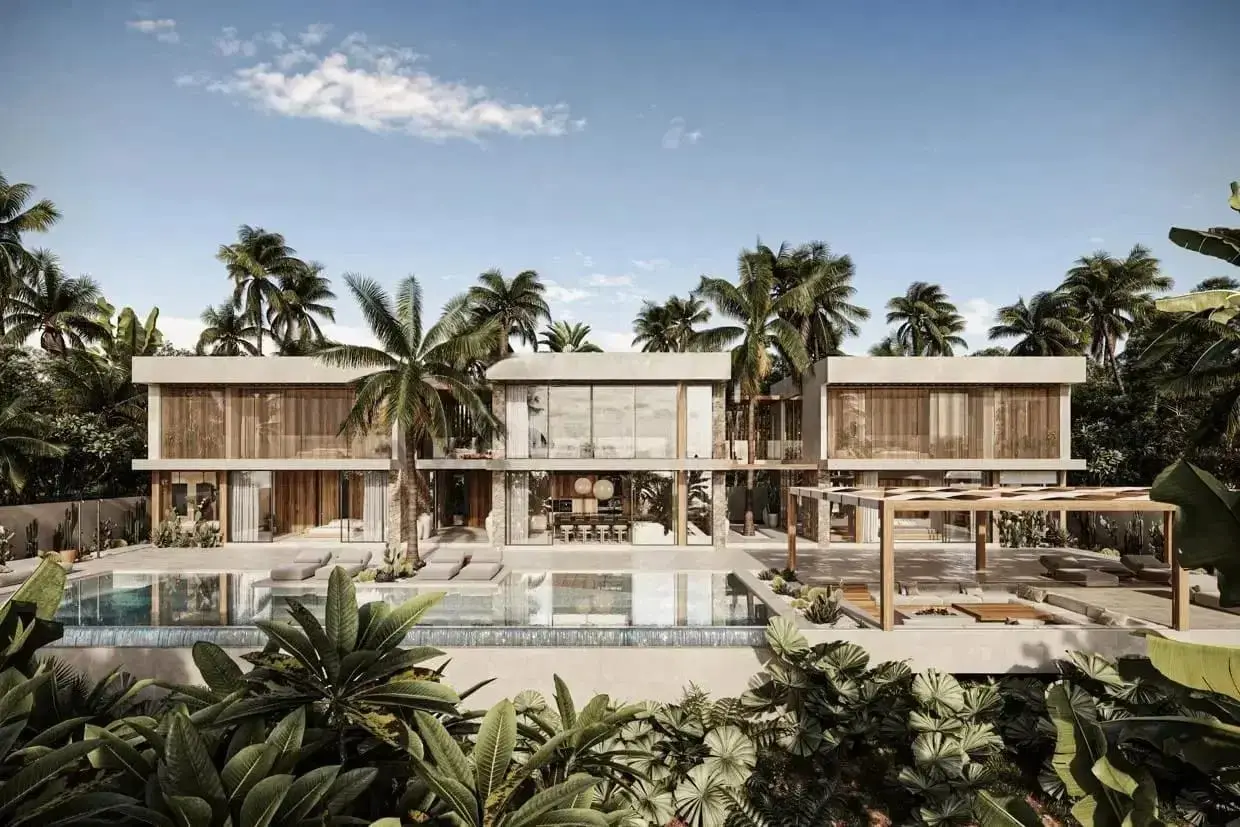 Contemporary Four-Bedroom Pool Villa with Panoramic Sea Views