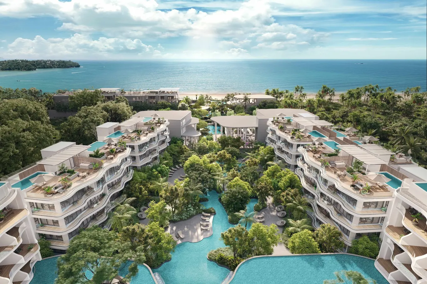 Garrya Residences Phuket — Beachfront Hotel-Managed Residences on Bangtao Beach — view 1