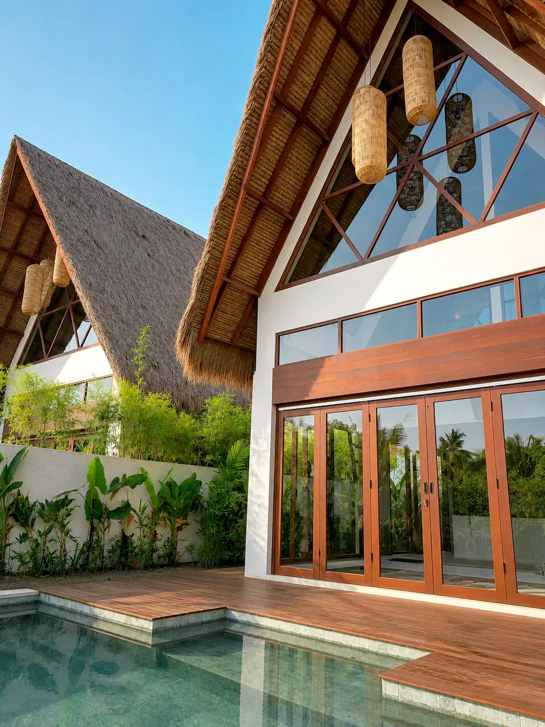 A-Frame Two-Bedroom Pool Villa in Kedungu, Bali — view 2