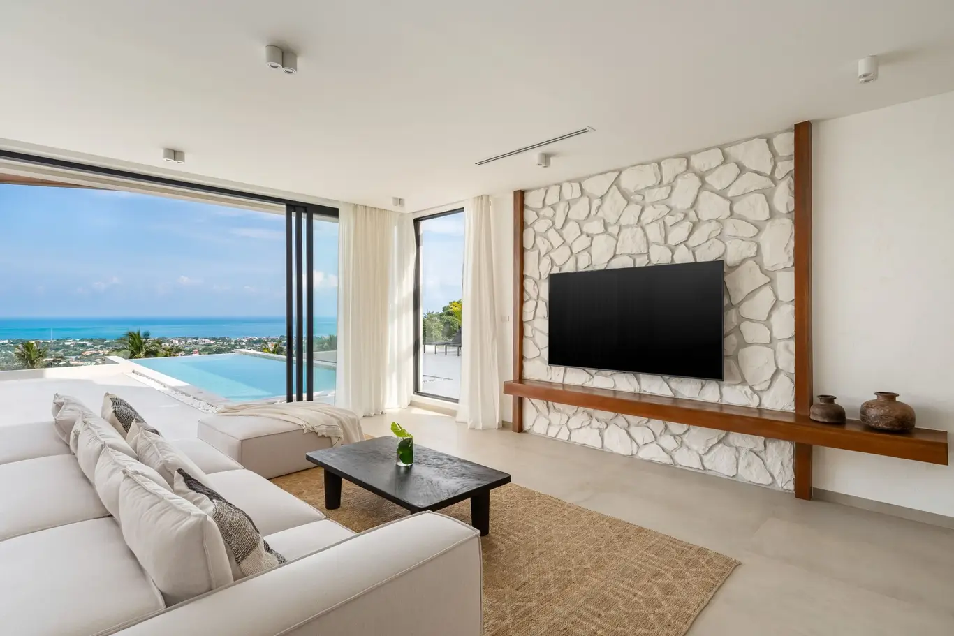 Hillside Sea-View Villa with Infinity Pool — view 2