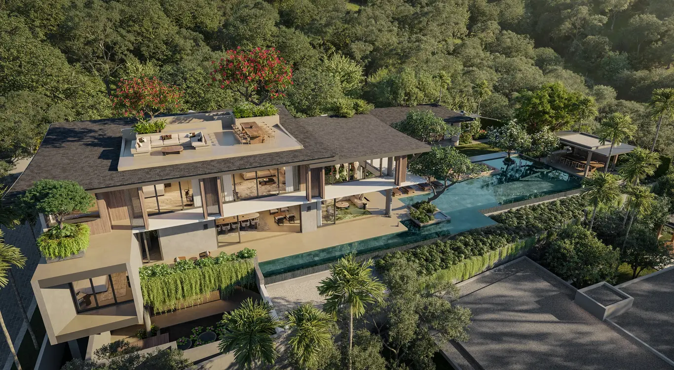 Layan Hillside Wellness Villa Collection — 3 to 5 Beds, Andaman & Valley Views
