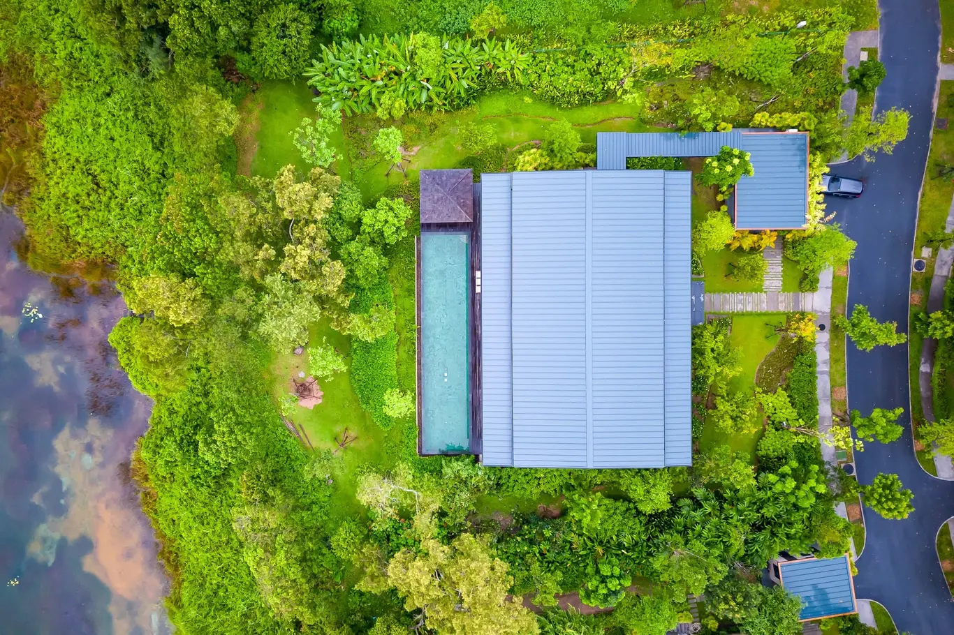 Lakeside Pool Villa in an Ultra-Low-Density Wellness Community, Layan — view 2