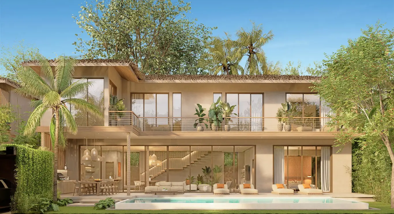 Contemporary Beachside Pool Villas, Five Minutes to Maenam Beach