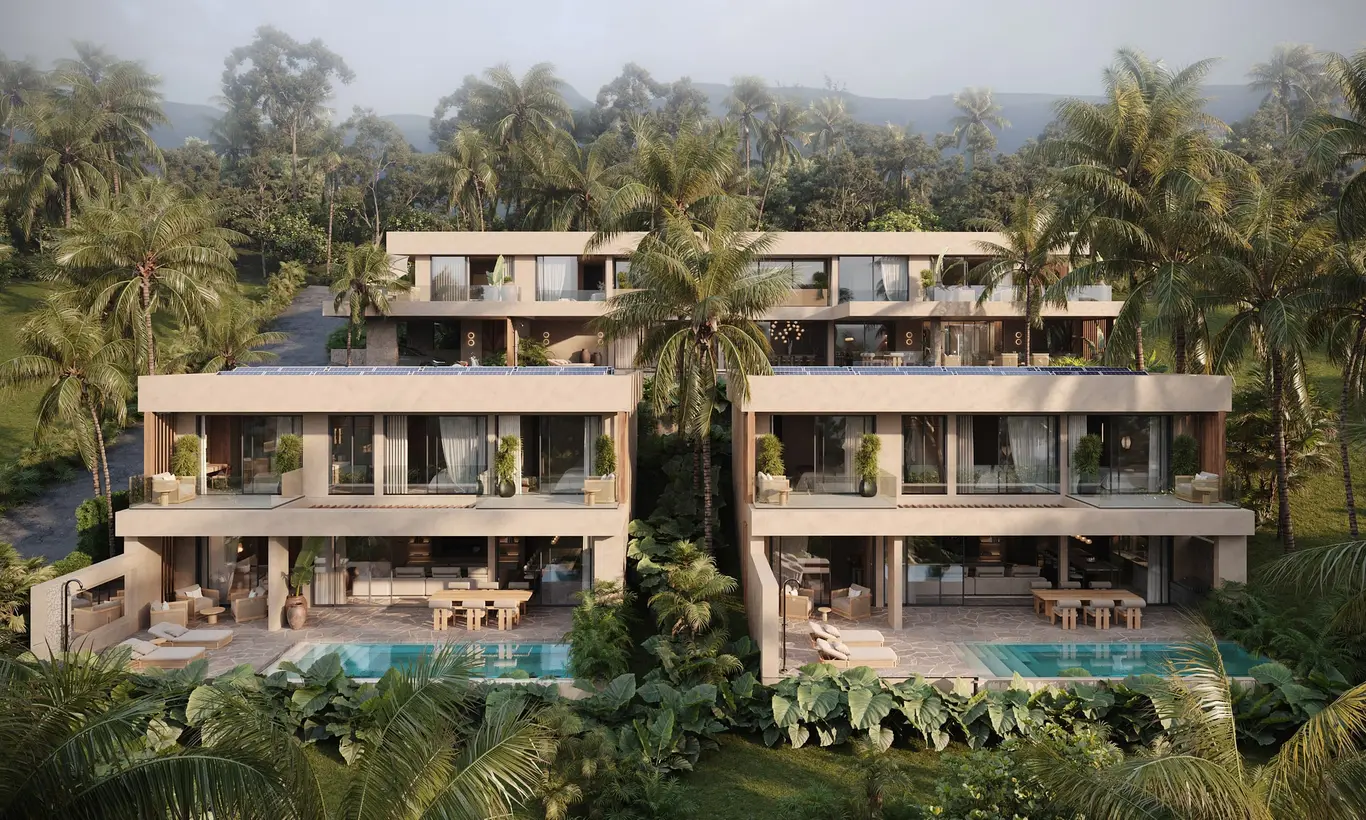 Organic-Modern Four-Bedroom Pool Villa — view 2