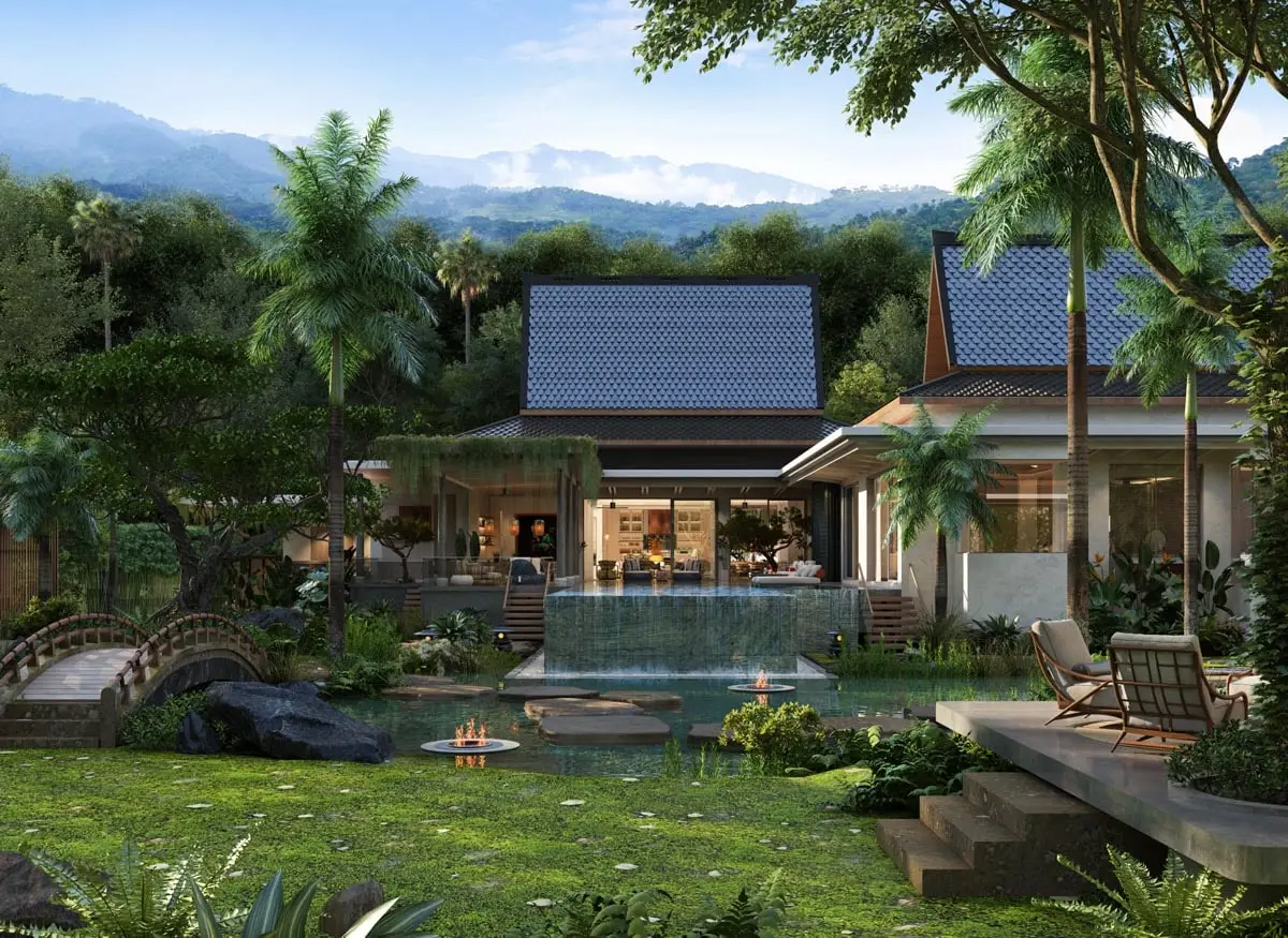 Architect-Designed 4–5 Bed Pool Villas — Mountain Views, Northeast Phuket — view 2