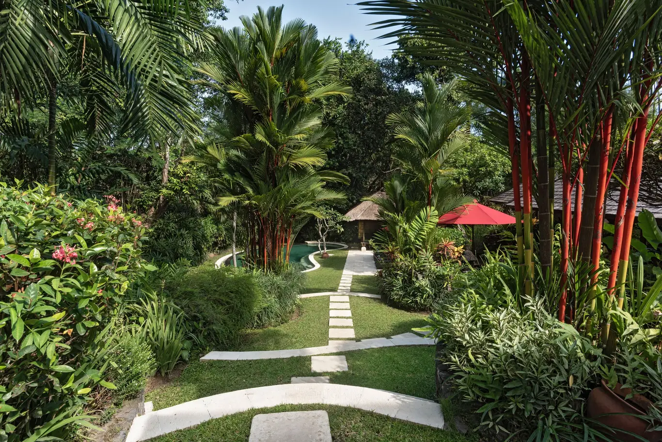 Three-Bedroom Riverside Pavilion Villa with Rice-Terrace Garden, Pererenan