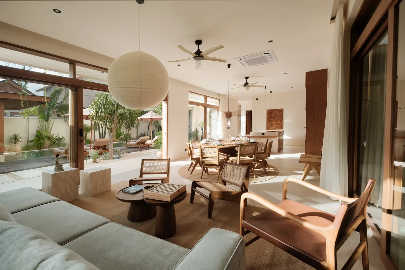 Two Adjoining Wellness Villas with Pools and Ice Baths — view 2