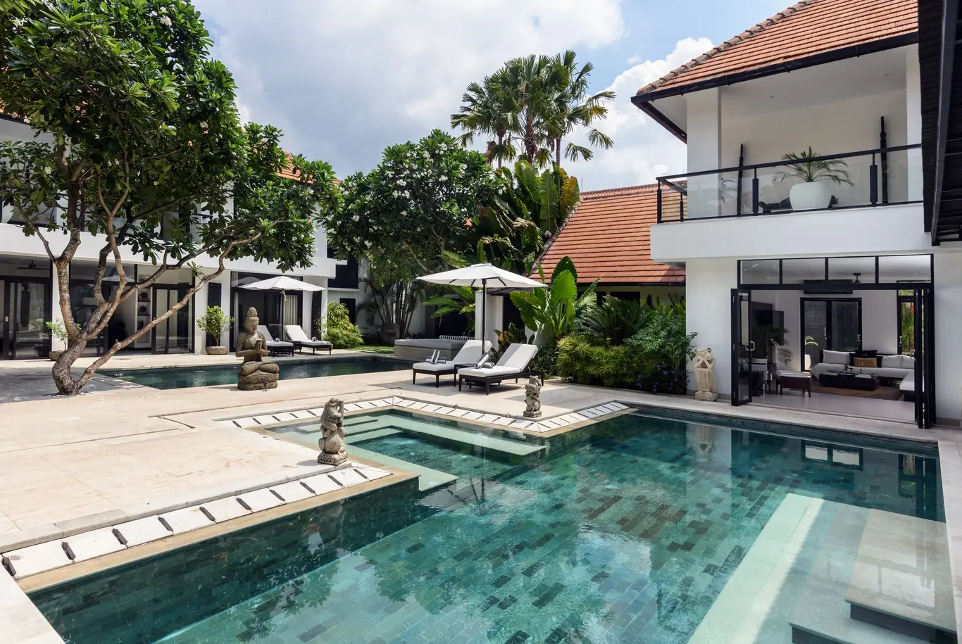 Nine-Bedroom Seminyak Estate with Two Pools and a Private Gym
