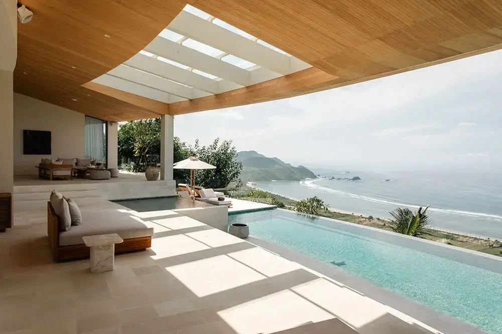 Arched Sea-View Villa in Lombok