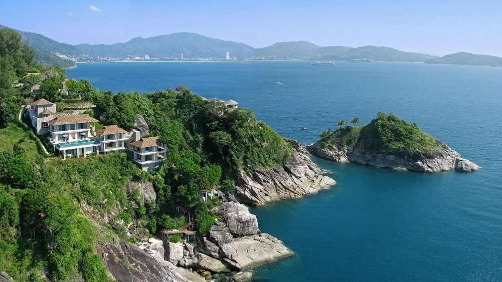 Cliff-Top Ocean View Estate in Kamala