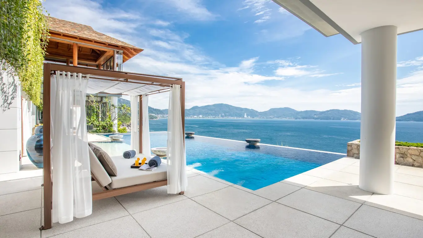 Timber Four-Bedroom Villa in the Forest above the Andaman