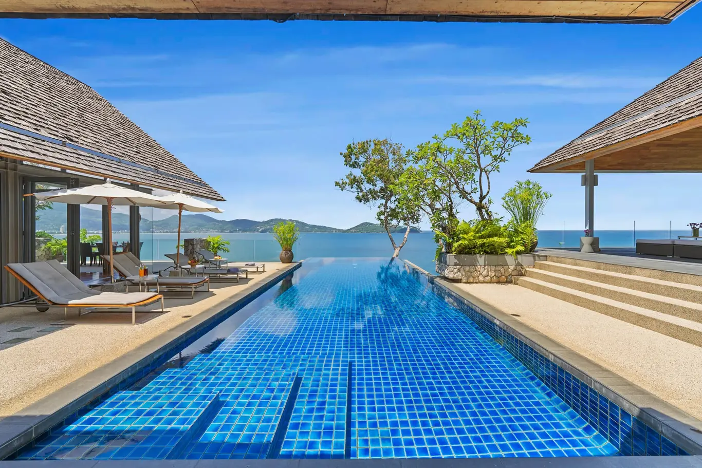 Cliffside Four-Bedroom Villa with 14-Metre Infinity Pool