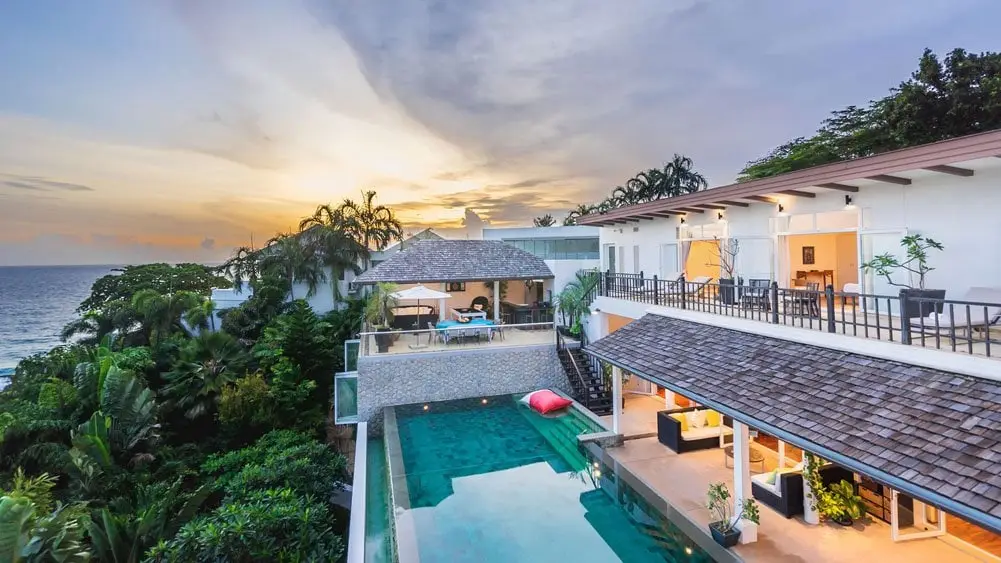 Hillside Seven-Bedroom Sea-View Villa above Kata Noi Beach, Kata