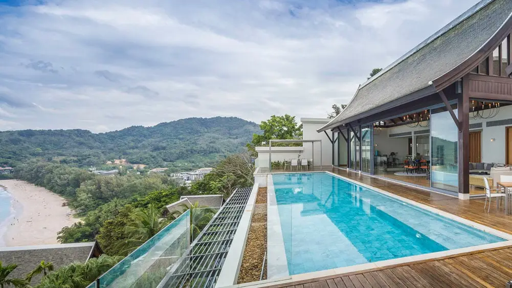 Six-Bedroom Sea-View Villa with Private Spa above Naithon Beach — view 2