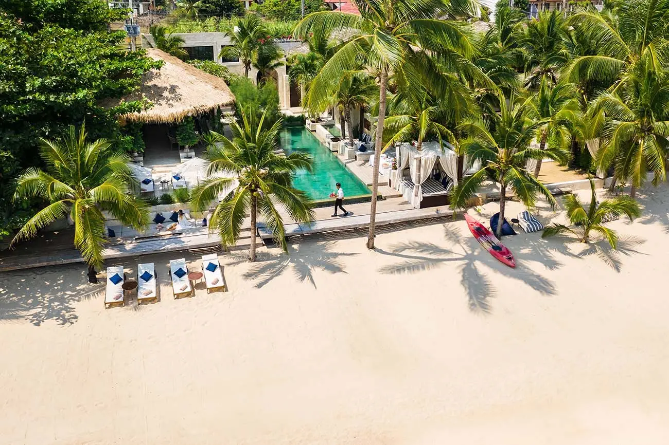 Balinese Beachfront Suite Estate in Bophut