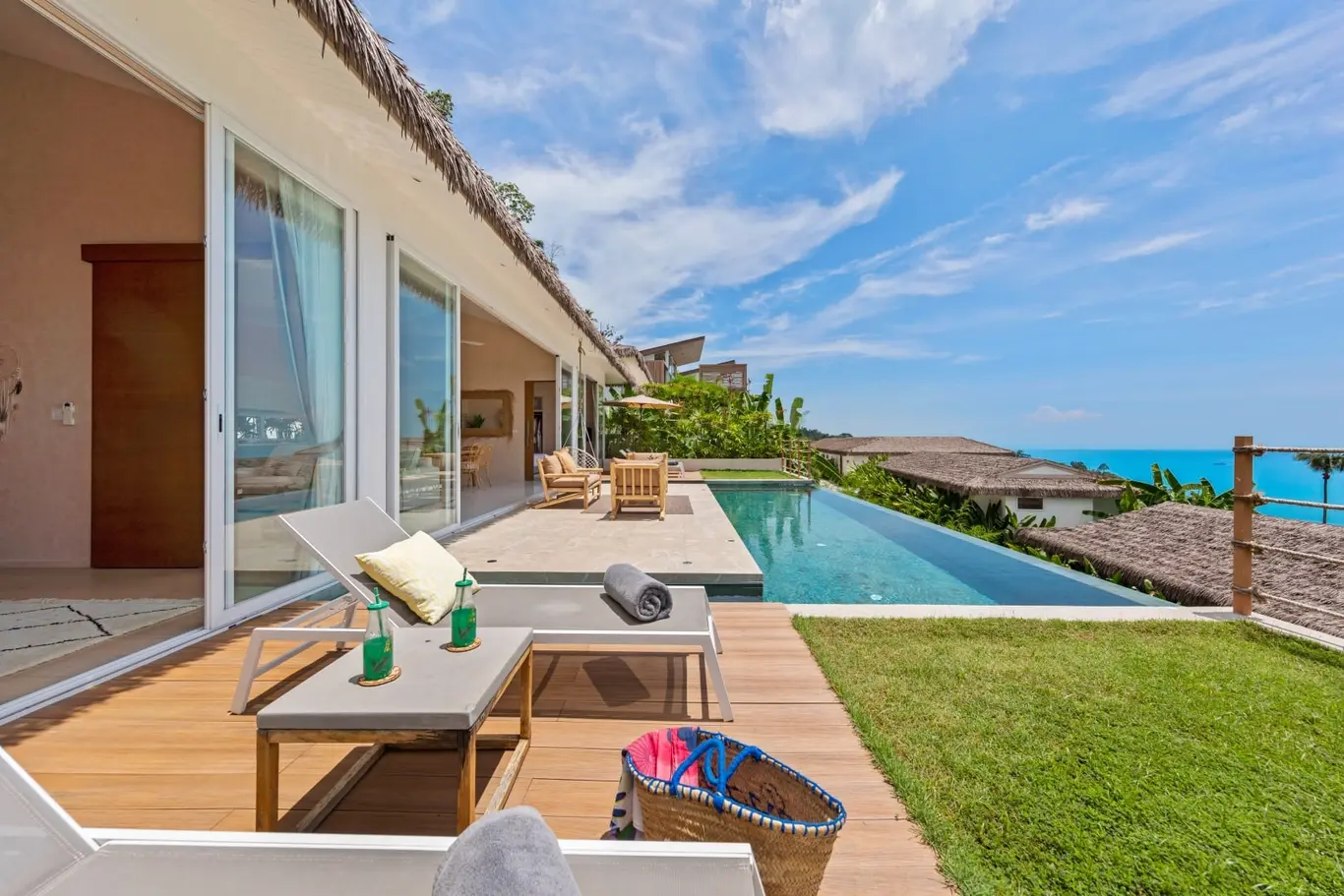 Hillside Sea-View Pool Villa in Bang Po — view 2