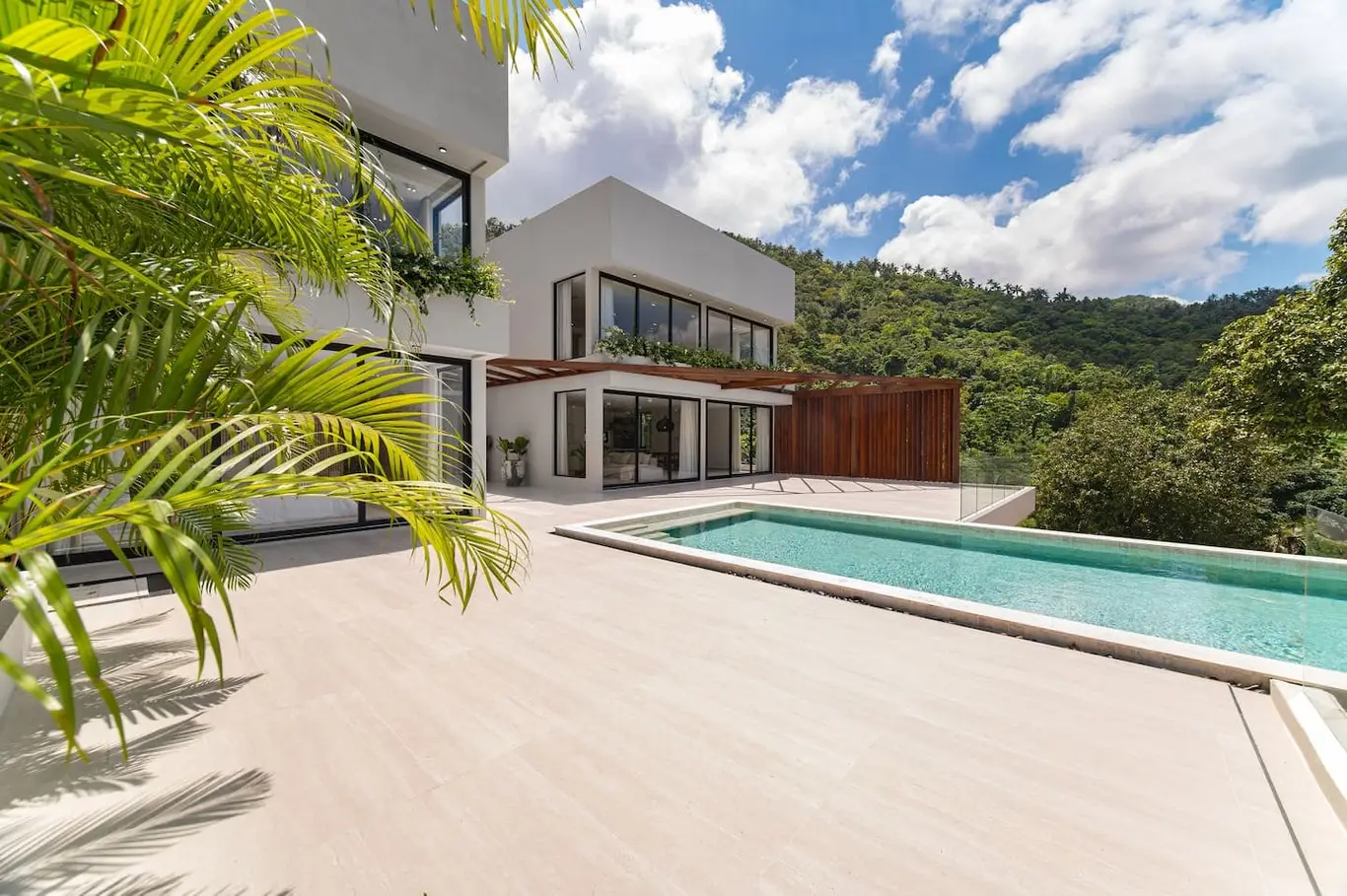 Hillside Four-Bedroom Pool Villa with Sea View, Bophut — view 2
