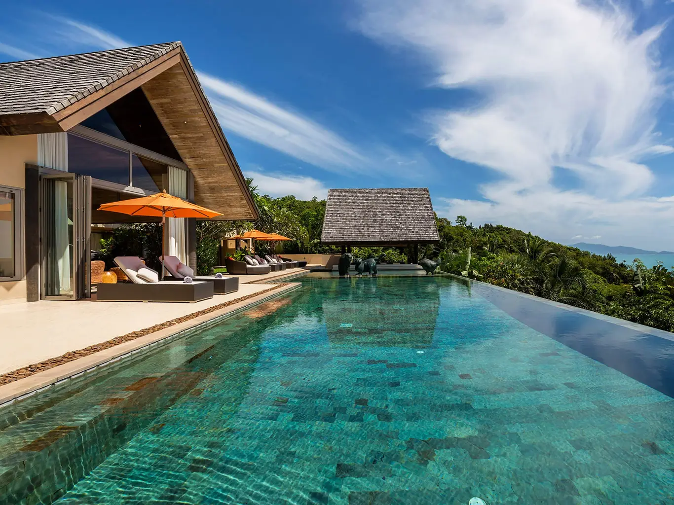 Hillside Sea-View Pool Residence
