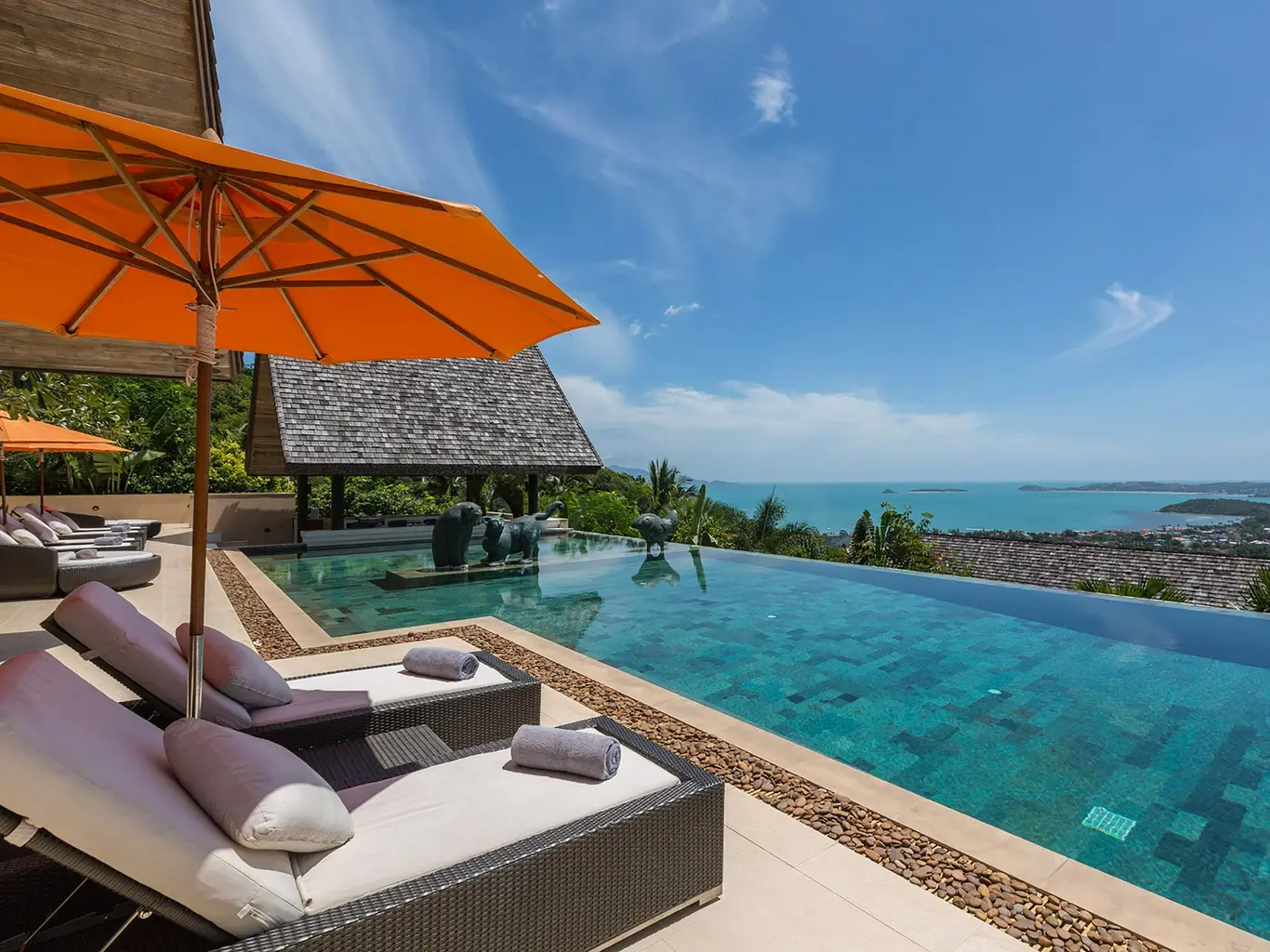 Hillside Sea-View Pool Residence — view 2