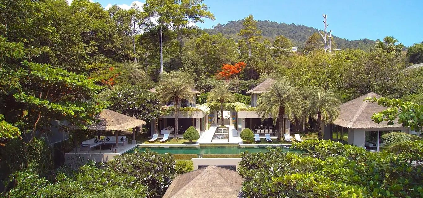 Three-Level Beachfront Villa with 22m Infinity Pool