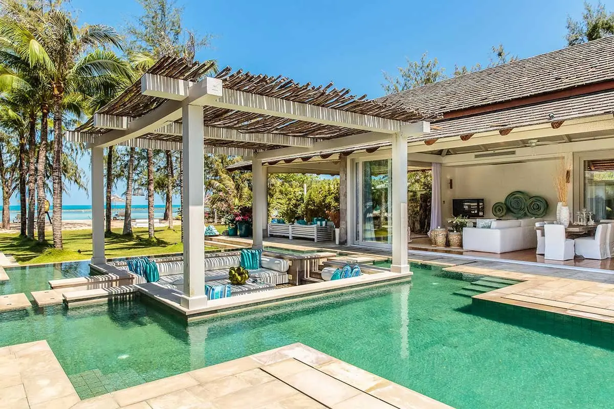 Beachfront Villa with 23-Metre Lap Pool & Private Clubhouse