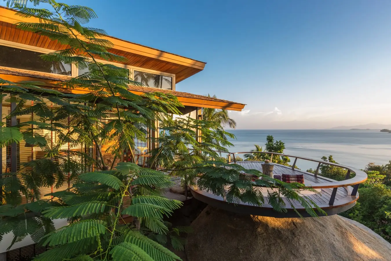 Cliff-Cascade Four-Storey Sea-View Villa