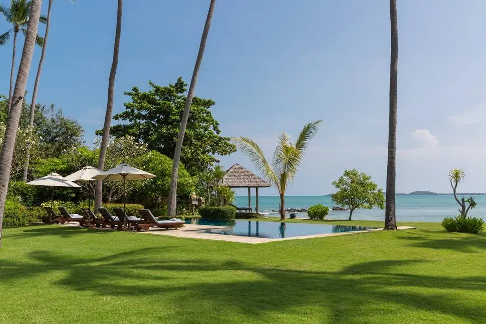 Ayutthaya-Style 9-Bedroom Beachfront Estate in Laem Sor
