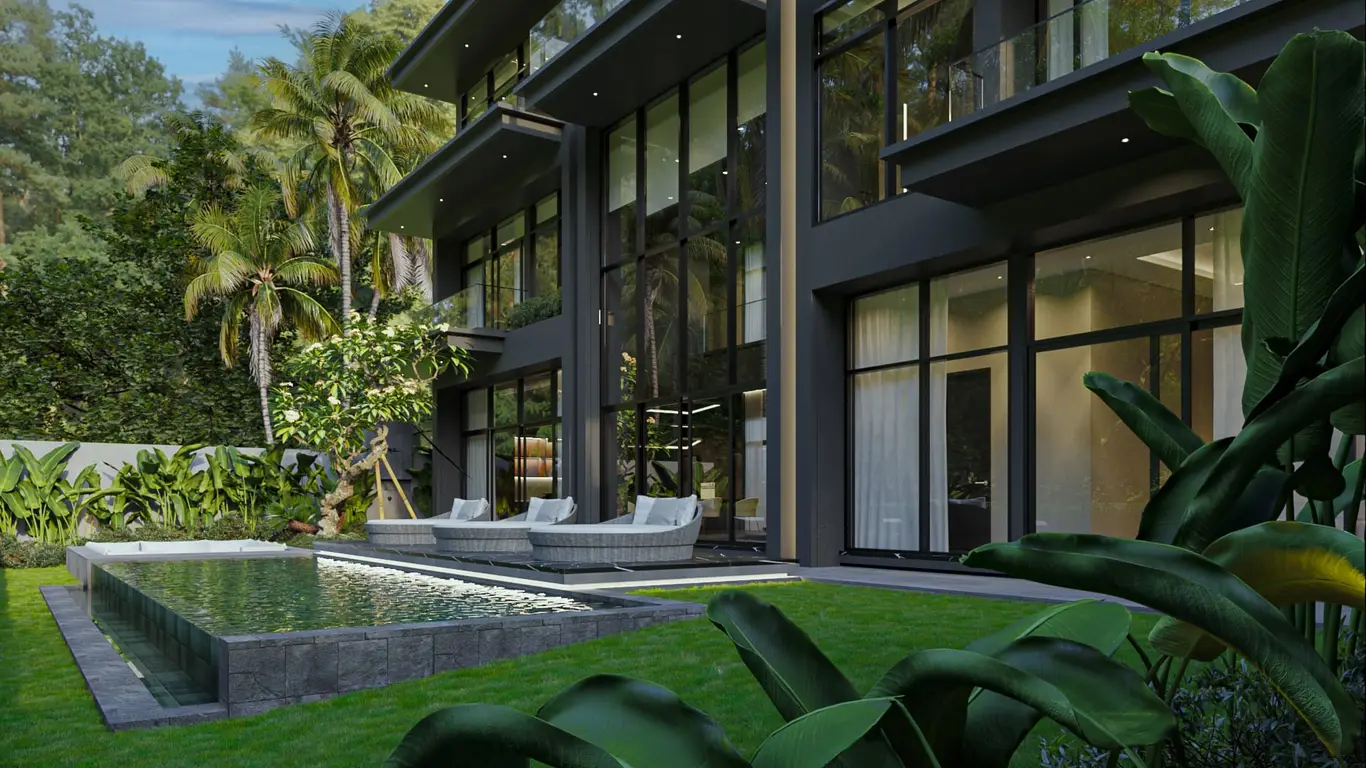 Contemporary Four-Bedroom Sea-View Villa in Uluwatu — view 2