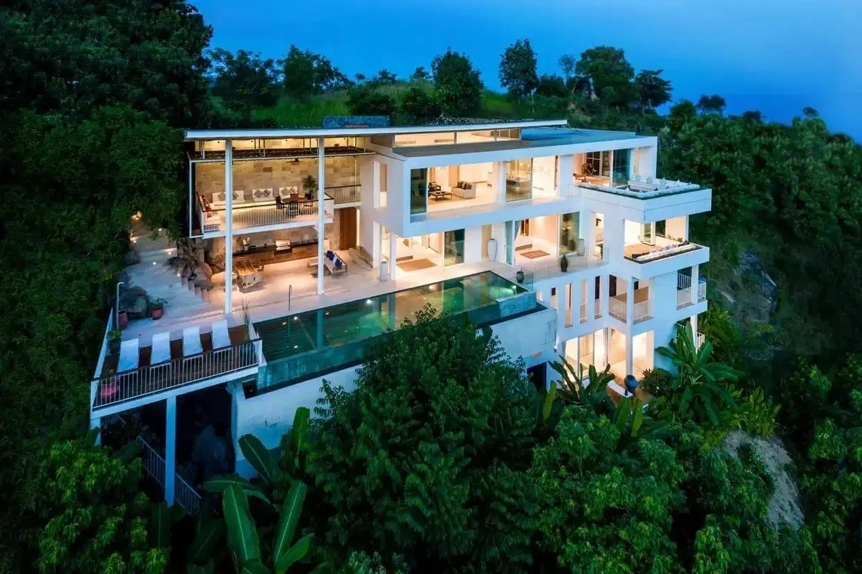 Villa Beryl — Three-Level Sea-View Pool Villa with Overlapping Canopies, Thong Krut — view 2