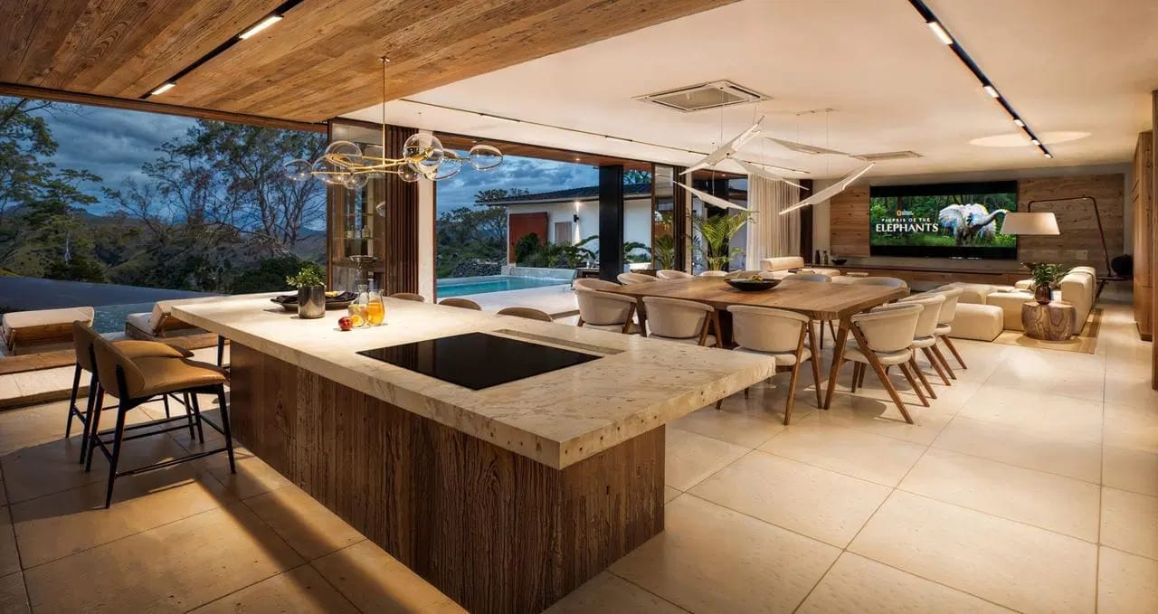 Three-Level Panoramic Sea-View Villa with Cinema & Resort Pool, Bophut
